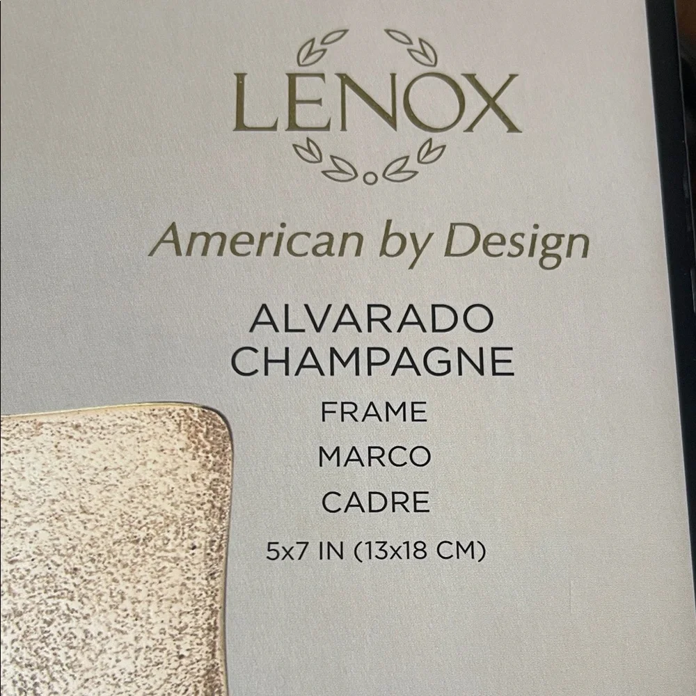 Lenox Alvarado Champagne Frame - Elegant Gold Design